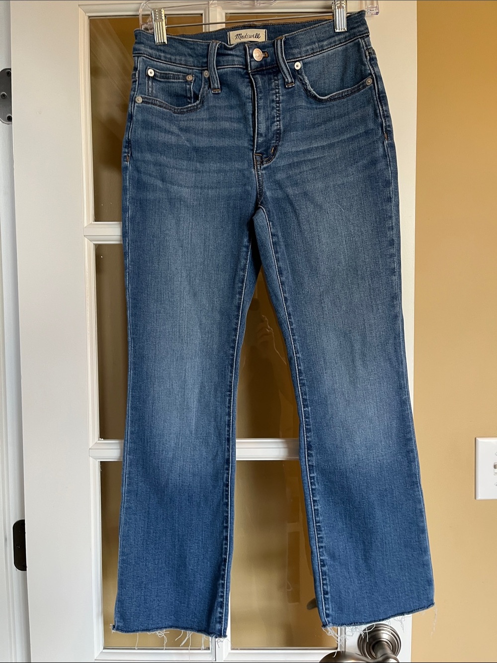 Madewell Medium Blue Flare Jeans